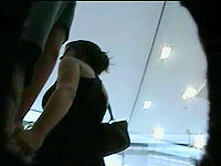It was not that difficult to record the babes public upskirt on camera!